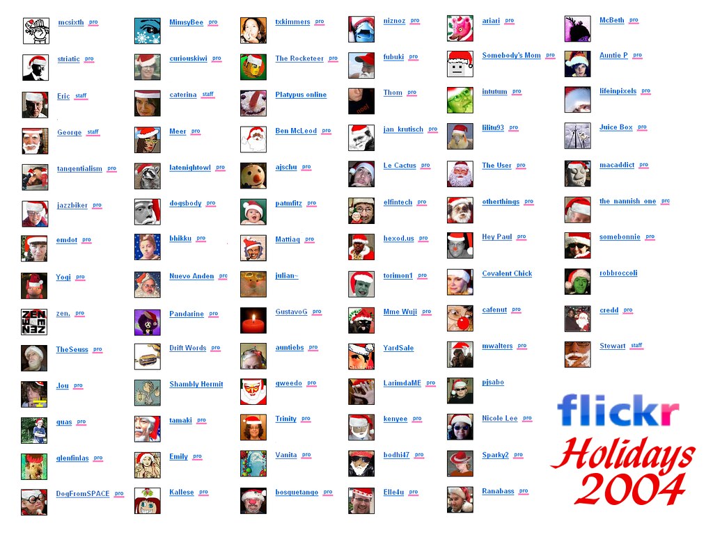 flickr holiday icon madness