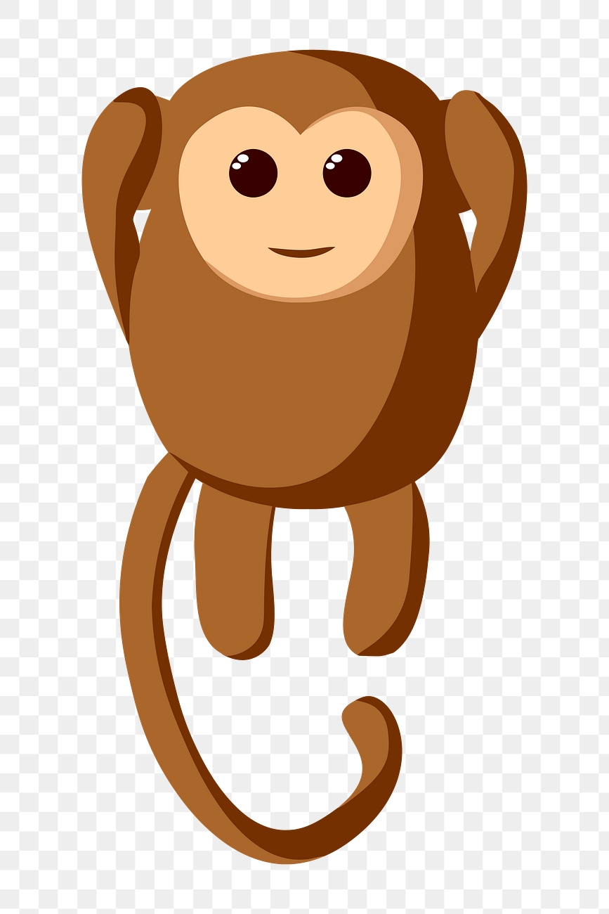 Hear no evil mokey png