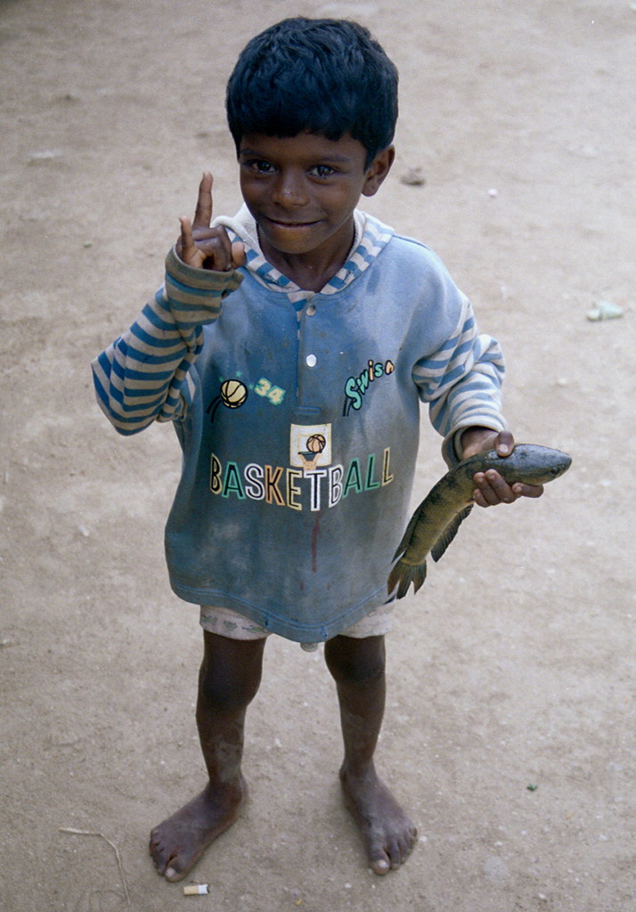 Boy and Fish