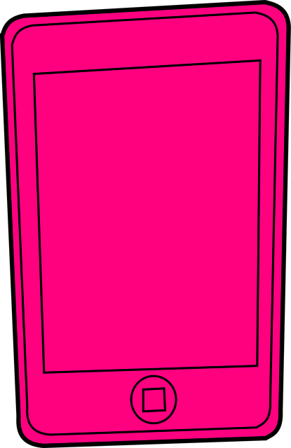 phone, pad, smart, pink, blank, communication, girly, pink phone, pink community, pink communication, pink telephone