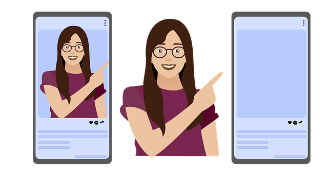 woman, smartphone, avatar, cell phone, female, mobile phone, cellphone, cartoon, clip art, cutout