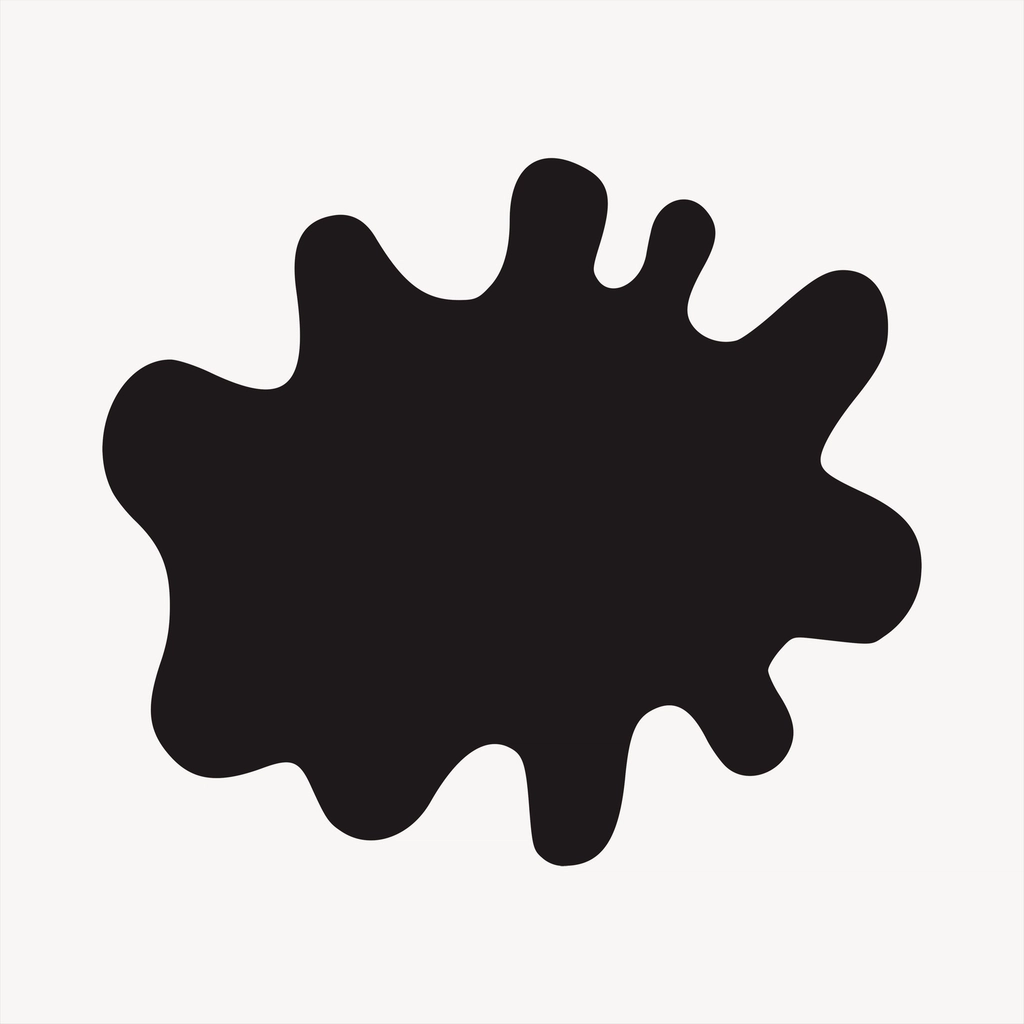 Ink Splatter Clipart, Abstract Frame