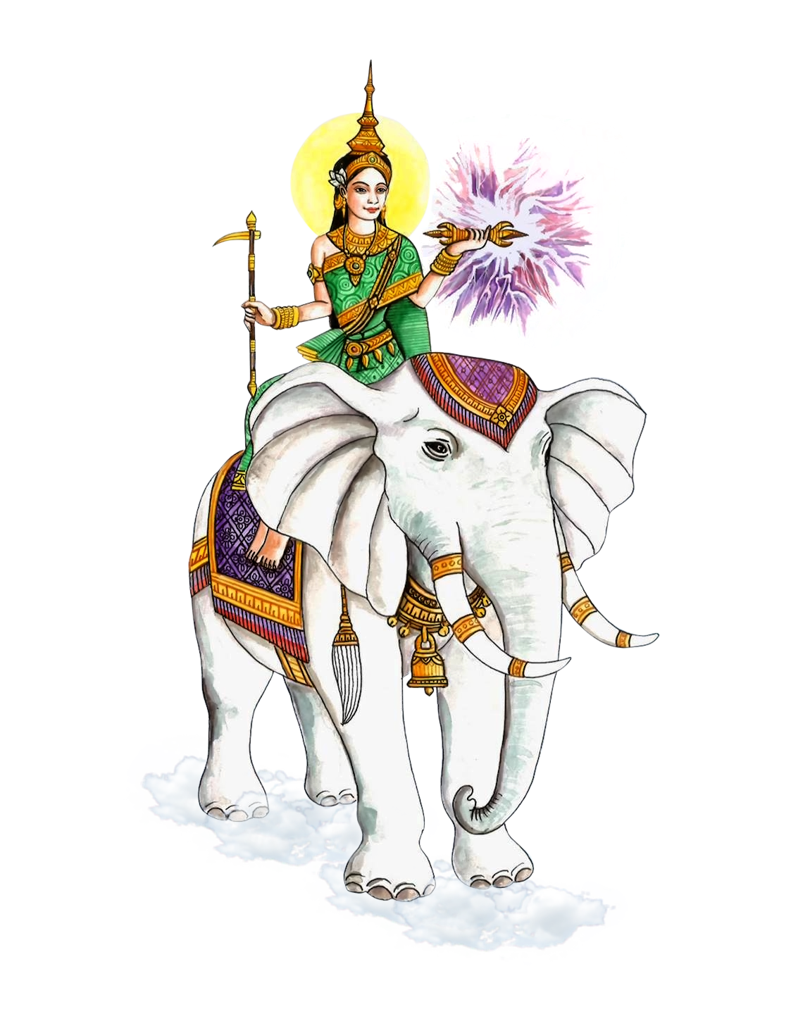 angel with elephant - 1150x1467.png