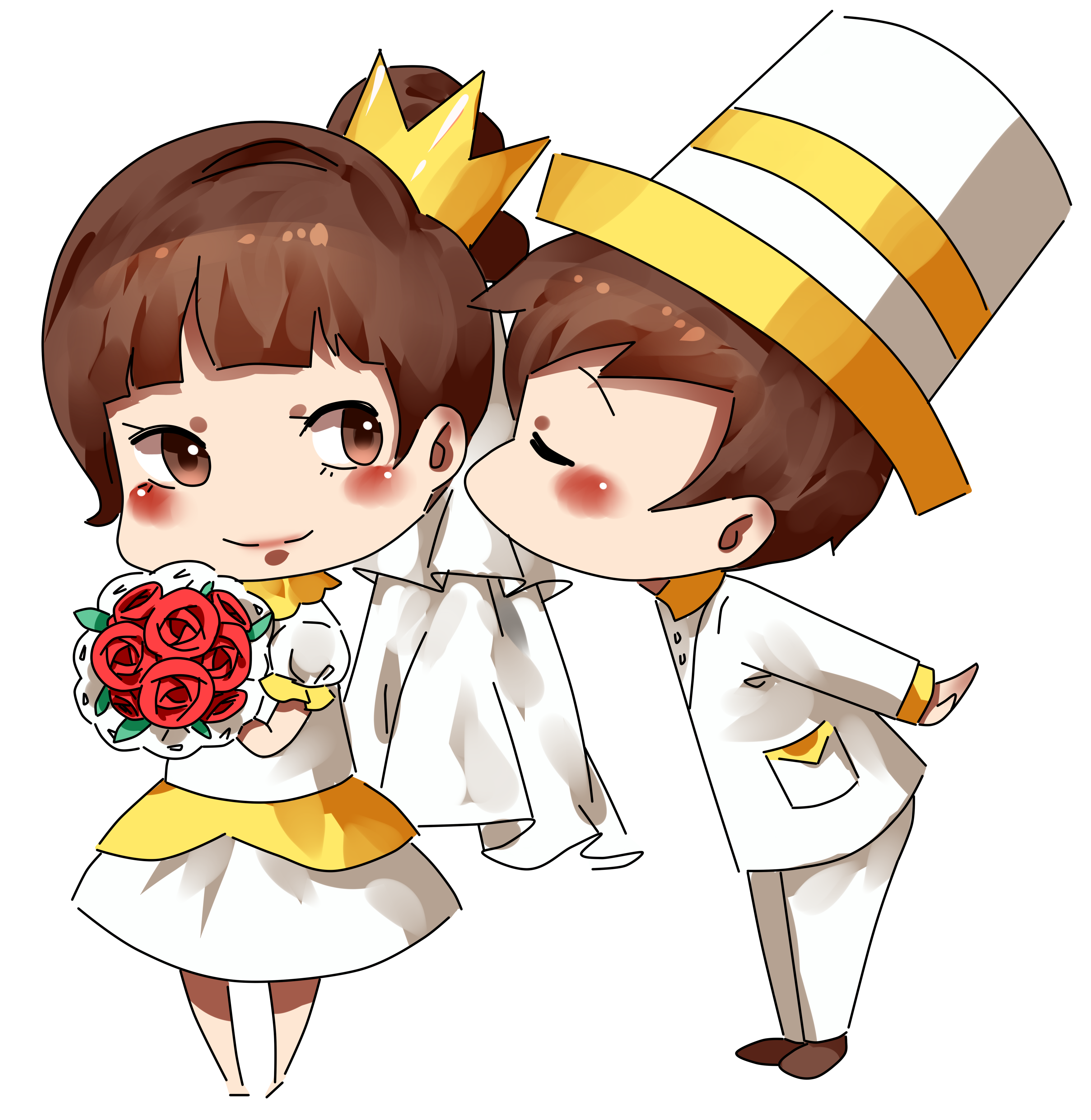 —Pngtree—western wedding bride and groom_3914342.png