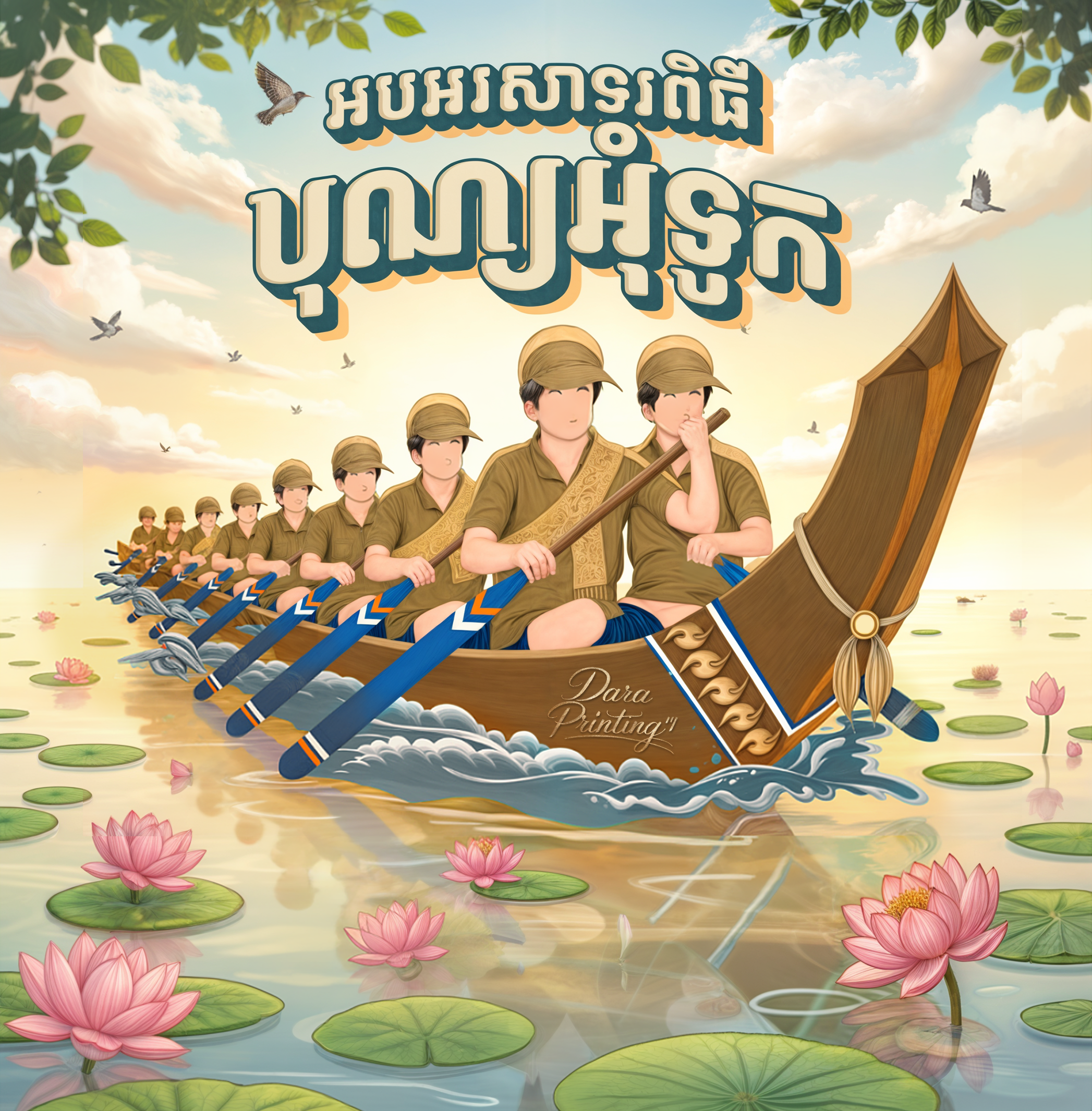 អបអរព្រះ​រាជ​ពិធី​បុណ្យ​អុំ​ទូក_បណ្ដែត​ប្រទីប_និង​សំពះ​ព្រះ​ខែ_អកអំបុក