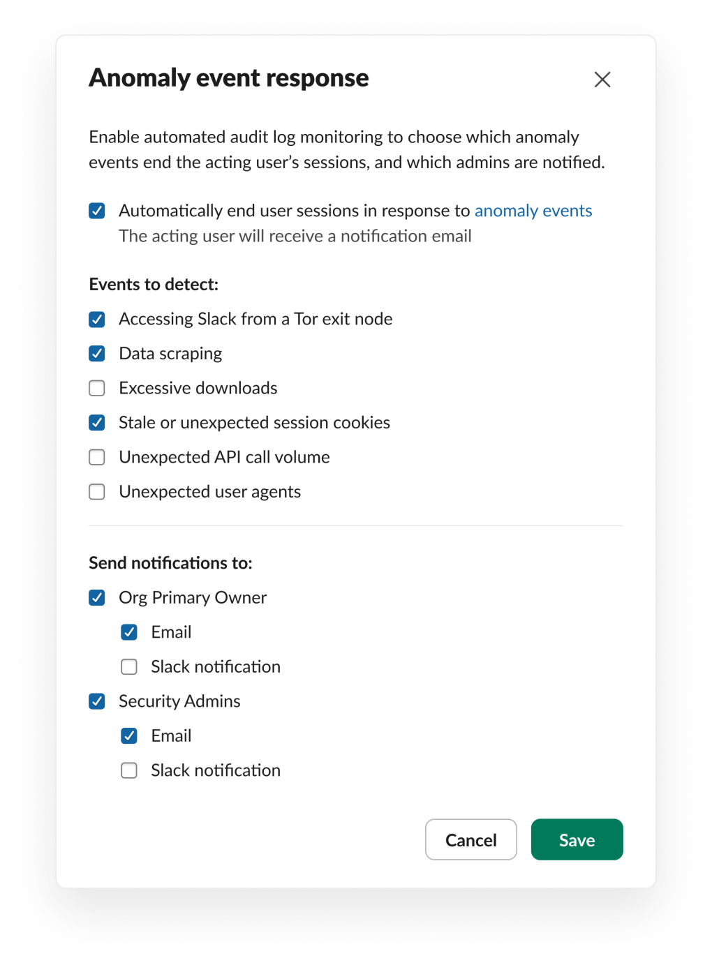Building Slack’s Anomaly Event Response